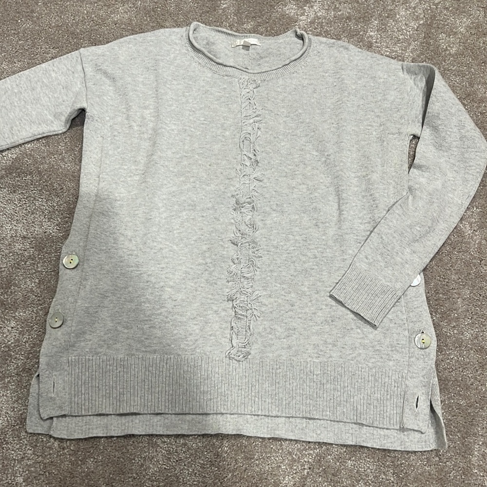 Lisa Todd grey cotton sweater